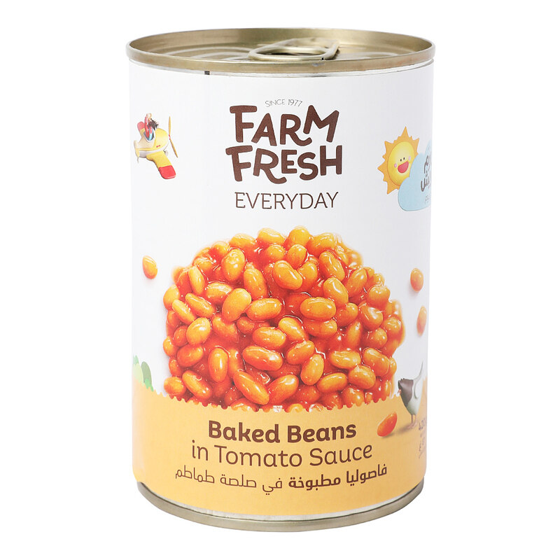 

Farm Fresh Everyday Baked Beans in Tomato Sauce, 420g