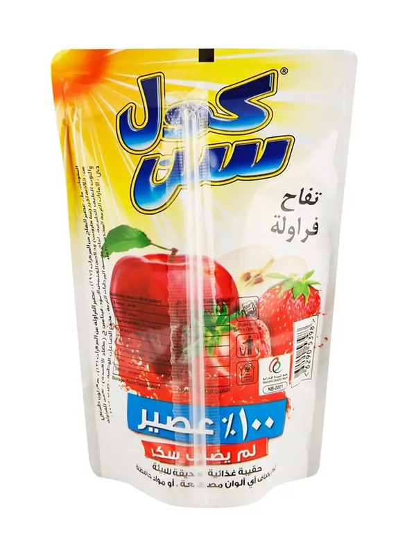 Cool Sun Apple & Strawberry 100% Juice - 10 x 200ml