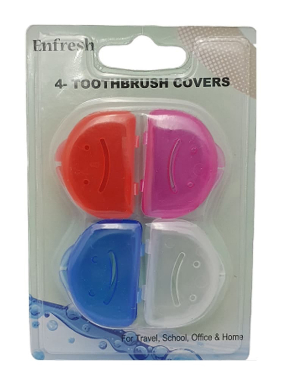 Enfresh Toothbrush Covers, 4 Pieces