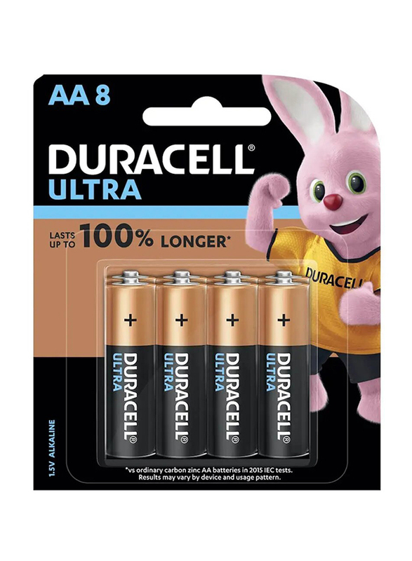 Duracell ULTRA AA Battery - 8 Pieces