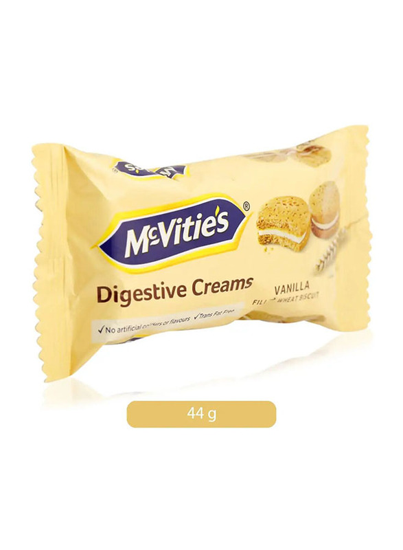 Mcvities Digest Vanilla Filled Wheat Biscuit - 44g