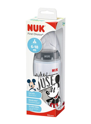 Nuk First Choice Polypropylene Disney Bottle, 300ml, Assorted