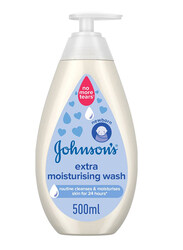 Johnson's Baby 500ml Extra Moisturizing Wash for Newborn Babies
