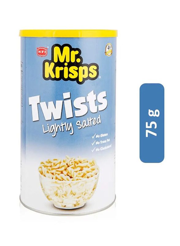 Mr. Krisps Lightly Salted Potato Twists - 75g