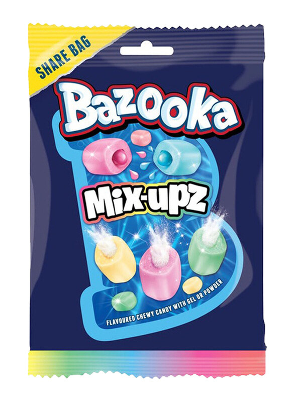 Bazooka Mixupz Chew Candies, 120gm