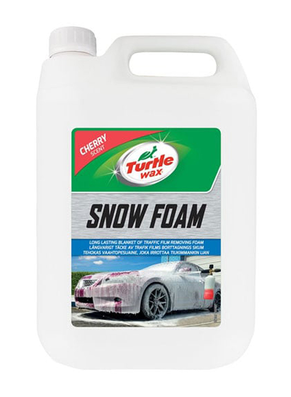 Turtle 5L Wax Cherry Scented Snow Foam, White