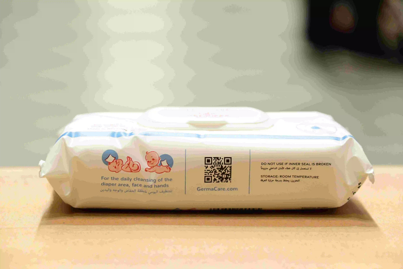 Germacare Baby Wipes, 60 Sheets