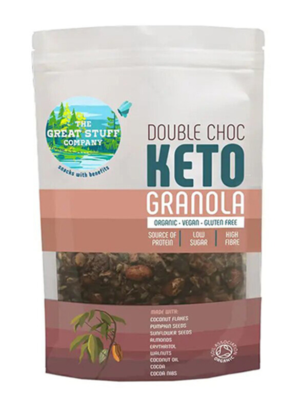 

Keto Granola Double Chocolate Almond, 250g