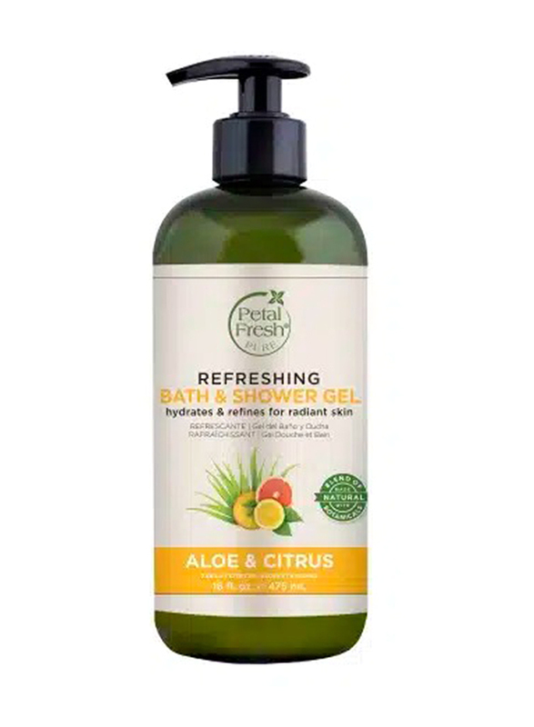 Petal Fresh Aloe & Citrus Bath & Shower Gel, 475ml