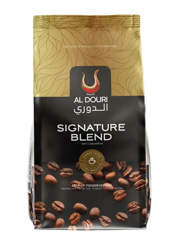 

Al Douri Signature Blend Ground Coffee with Cardamom, 250 g