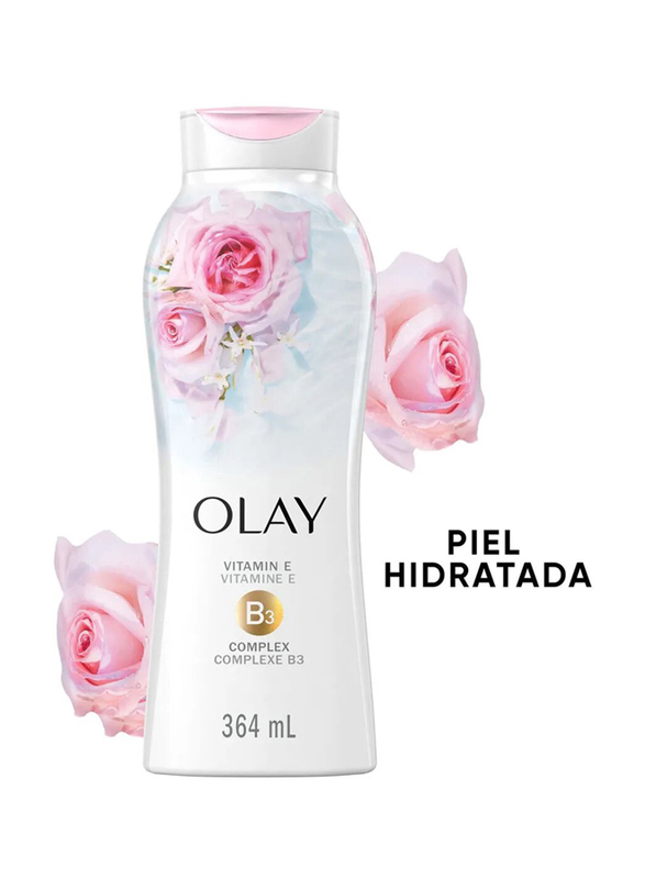 Olay Fresh Outlast Rose Water & Sweet Body Wash, 364ml