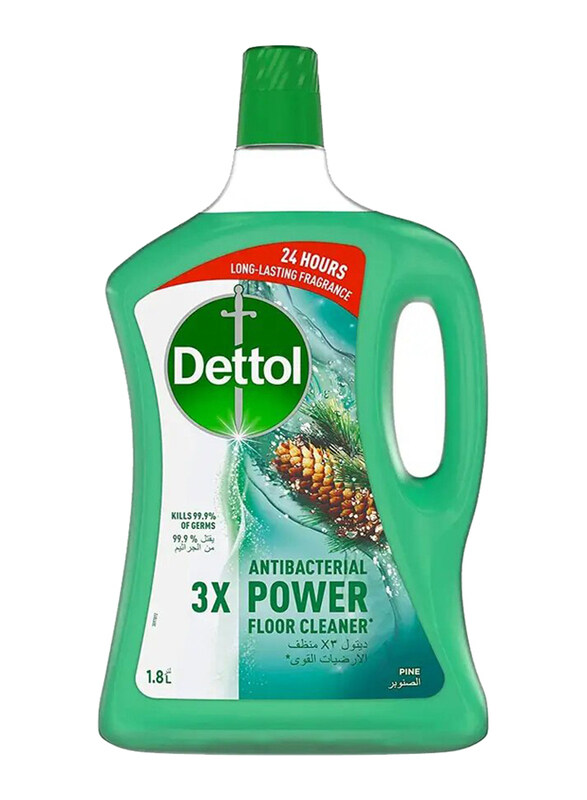 

Dettol Pine Antibacterial Power Floor Cleaner, 1.8 Liters
