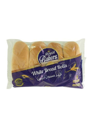 Royal Bakers White Bread Roll, 4-Pieces, 340g