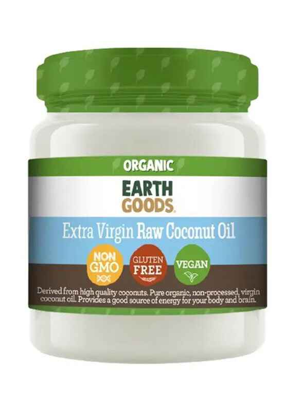 

Earth Goods Organic Extra Virgin Raw Coconut Oil, 200ml
