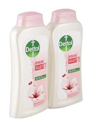 Dettol Skincare Antibacterial Bodywash, 2 x 250ml