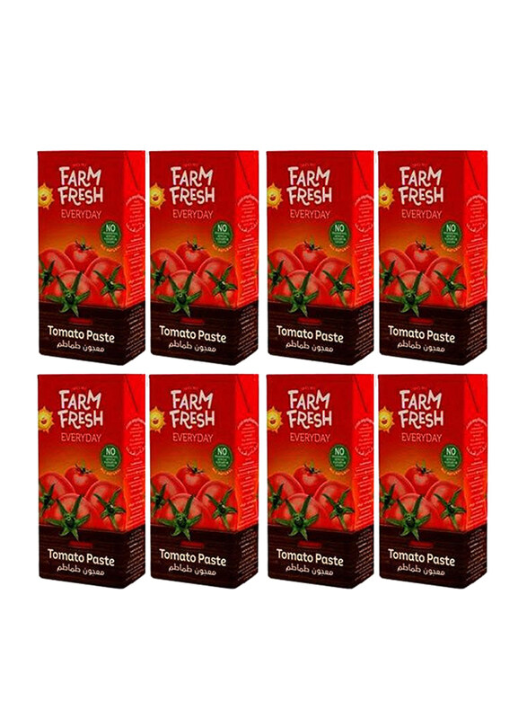 Farm Fresh Tomato Paste, 7+1 x 135g