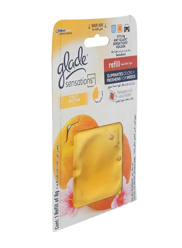 Glade Sensations Fruit Nectar Gel Air Freshener Refill, 8g