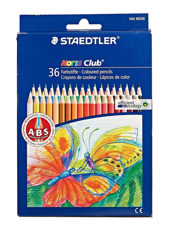 

Staedtler StaEDT Perfumeler Noris Club Colour Pencil, 36 Pieces, Multicolour