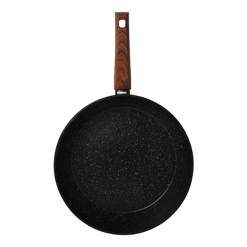 Bechoware 30cm Non Stick Cookware Pan, Multicolour