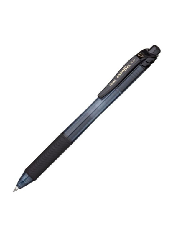 Pentel Energel-X Metal Tip Pen, 0.7mm, Black