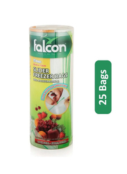 Falcon Slider Freezer Bags - 20 x 15cm, 25 Bags