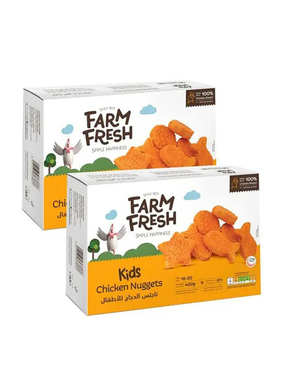 

Farm Fresh Kids Chicken Nuggets, 2 x 400g