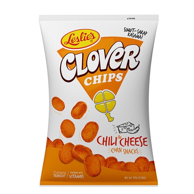 

Leslies Chilli & Cheese Clover Chips, 145g