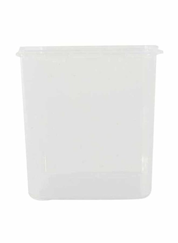 Lock & Lock Classic Rectangular Food Container, HPL812H, 1.5 Liters, Clear/Blue