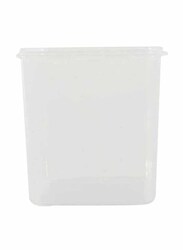 Lock & Lock Classic Rectangular Food Container, HPL812H, 1.5 Liters, Clear/Blue