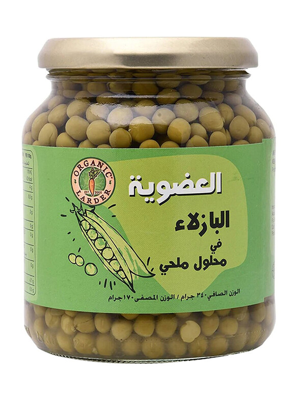 

Organic Larder Peas in Brine - 340 g