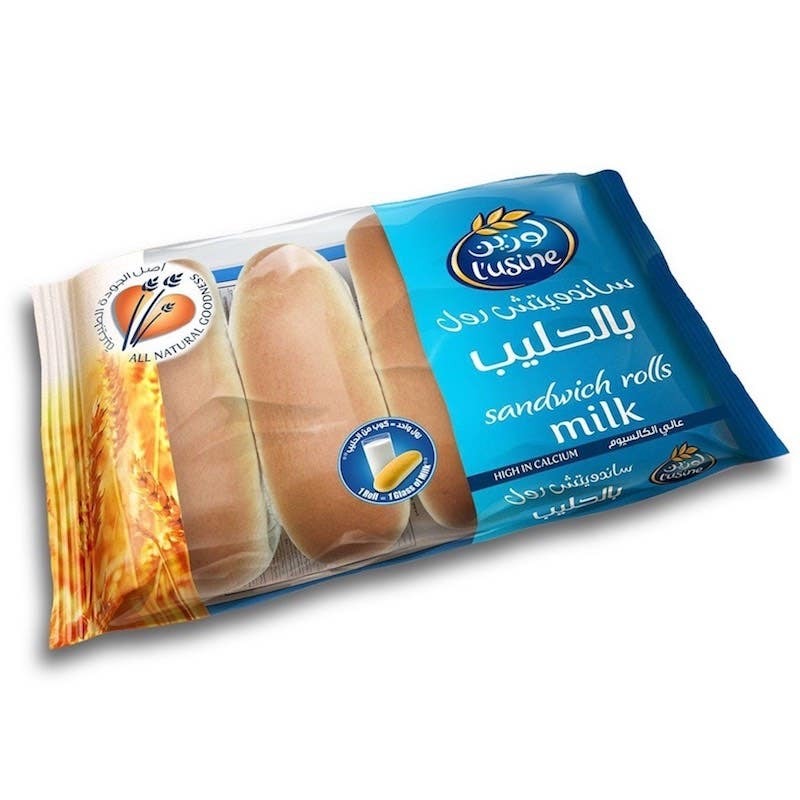 Al Marai L' Usine Milk Sandwich Rolls, 200g