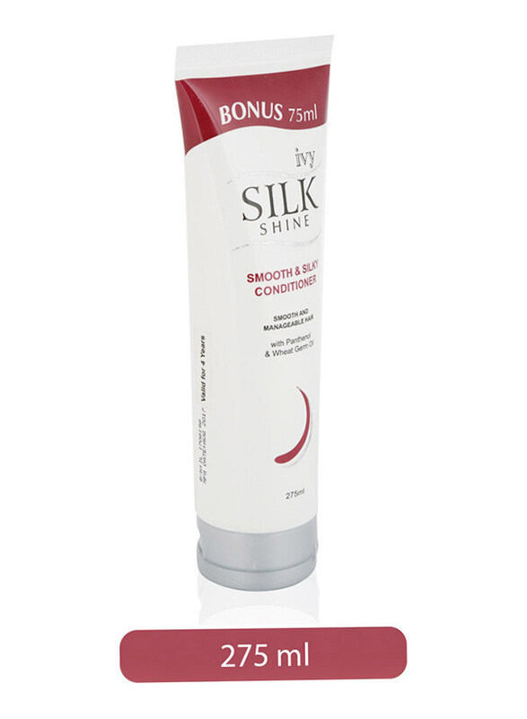 

Ivy Silk Shine Smooth & Silky Conditioner for for Damaged Hair, 275ml