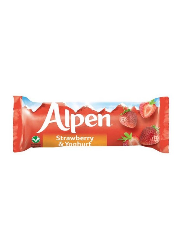 Alpen Strawberry Yoghurt Bar, #400, 29g