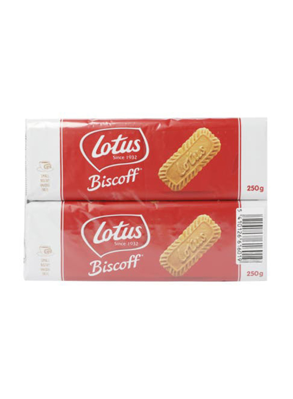 Lotus Biscoff Biscuits, 2 x 250g