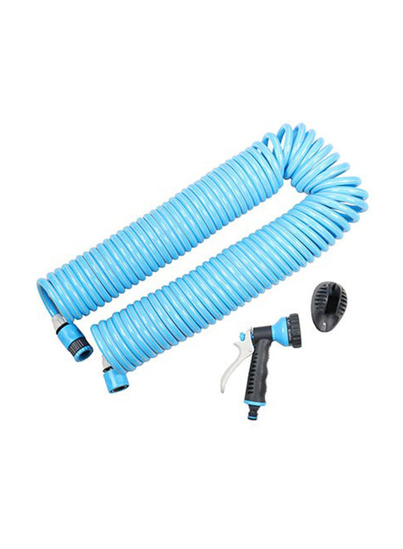 Aquacraft 20M Coil Hose Set, Blue