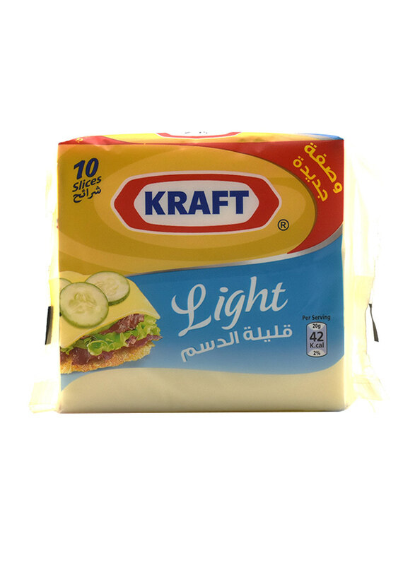 

Kraft Light Singles Cheese Slices, 10 x 20g