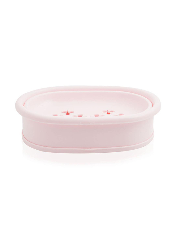 Sirocco Bath Soap Case, Light Pink