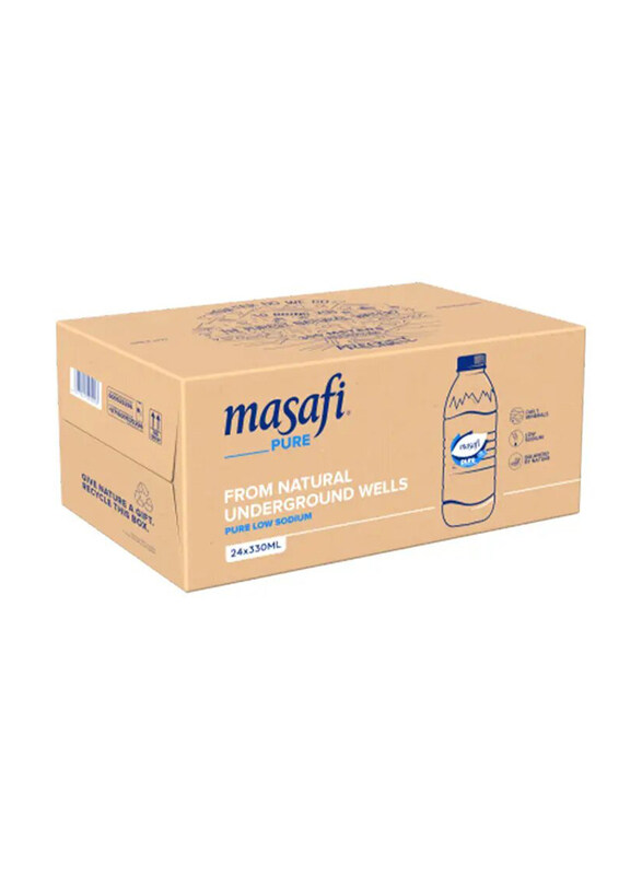 

Masafi Natural Mineral Water, 24 x 330ml