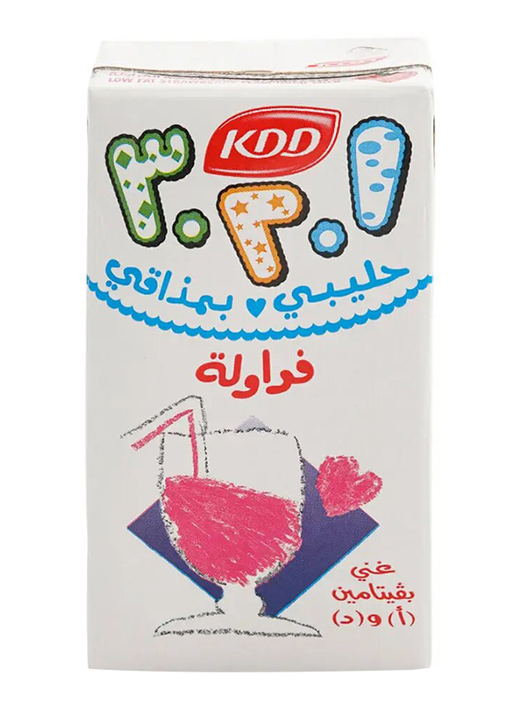 Kdd Strawberry Milk, 6 x 125ml