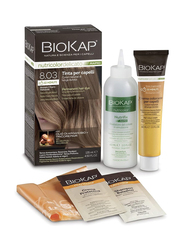 Biokap Nutricolor Delicato Permanent Rapid Hair Dye, 4.50 oz, 8.03 Natural Light Blonde