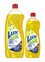 Lux Lemon Dish Wash Liquid, 1225ml + 725ml