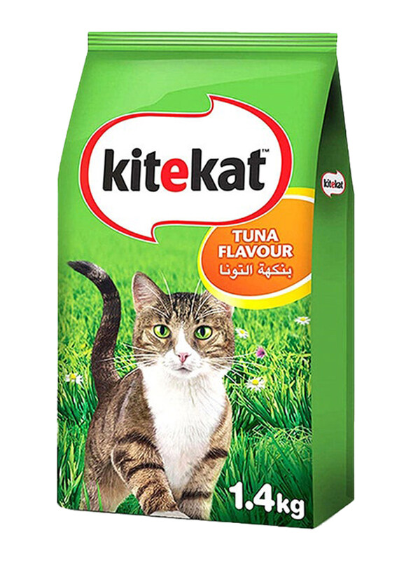

Kitekat Tuna Flavour Dry Adult Cat Food, 6 x 1.4 Kg
