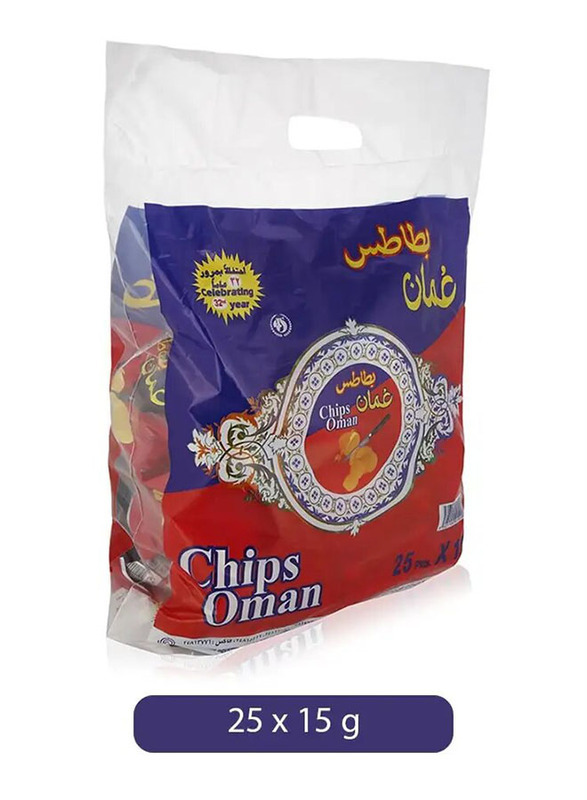 Chips Oman Chili Flavor Potato Chips - 25 x 15g