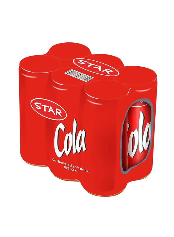 Star Cola Cans - 6 x 300ml
