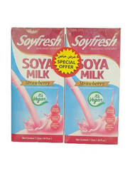 Soy Fresh Soya Milk Strawberry, 1 lt