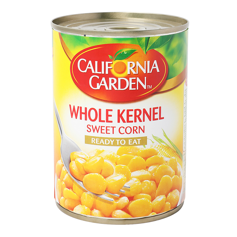 California Garden Whole Kernel Sweet Corn, 400g