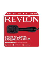 Revlon Perfect Heat One Step Dryer & Styler, RVDR5212, Black