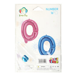 Party Time Foil Balloons, 16-inch, Multicolour