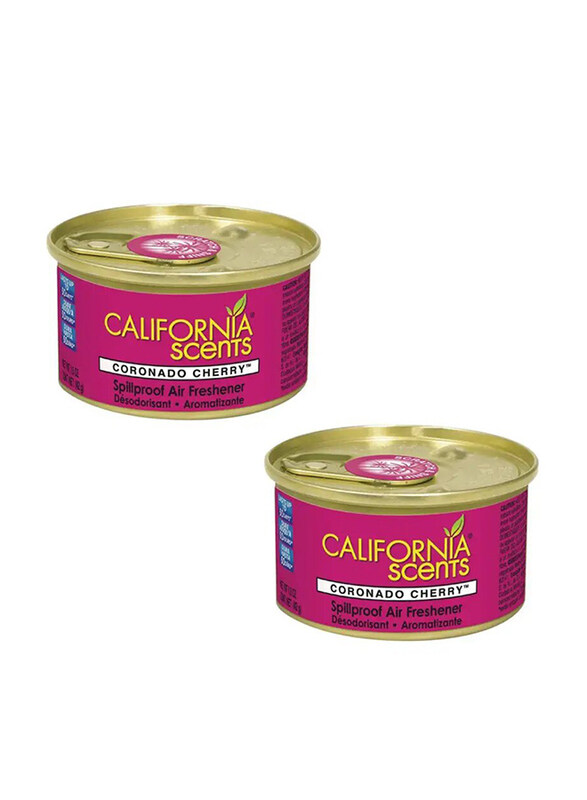 

California Scents Car Scent Airfreshner - 40Gm - Twin Pack