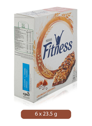 Nestle Fitness Crunchy Caramel Breakfast Cereal Bar, 6 Pieces x 23.5g